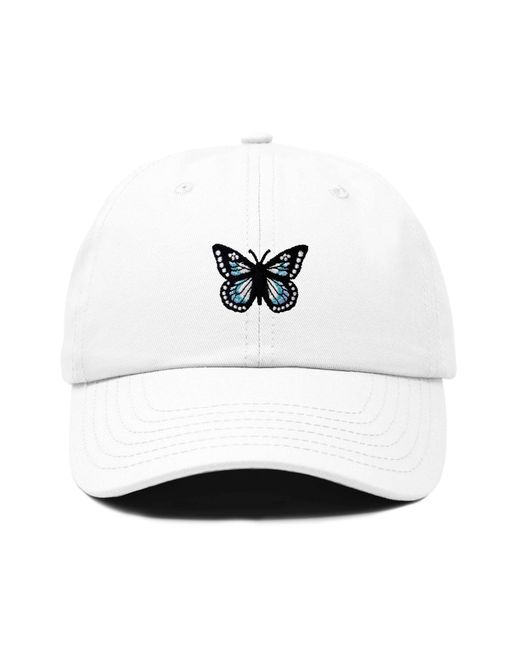 Alix White Butterfly Hat