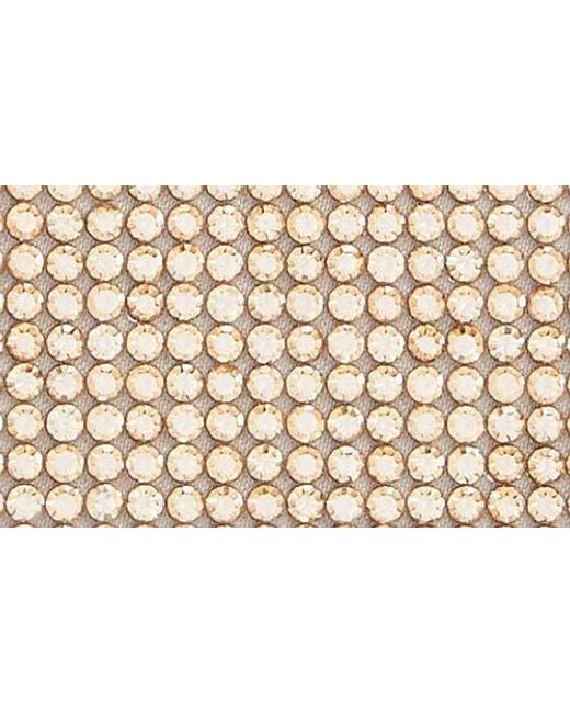 Judith Leiber Natural Fizzy Beaded Clutch