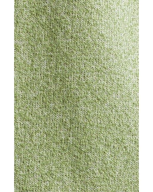 Beams Plus Green Bouclé Cardigan for men