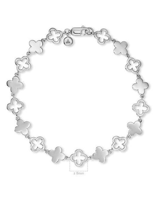 DEVATA White Clover Chain Bracelet