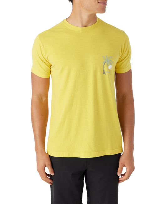 O'neill Sportswear Yellow Zone Graphic T-shirt for men