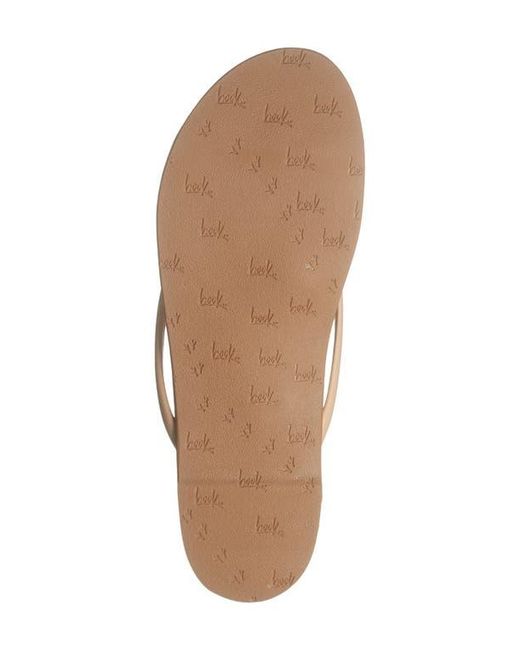 Beek Natural Sunbeam Flip Flop