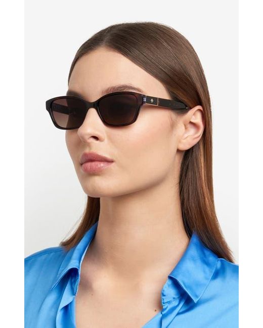 Kate Spade Multicolor Ayla 53Mm Gradient Rectangular Sunglasses