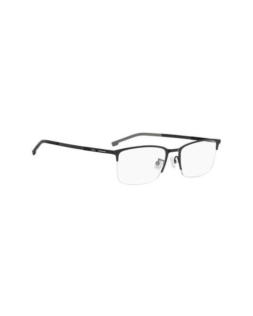 HUGO Multicolor 55Mm Rectangular Optical Glasses for men