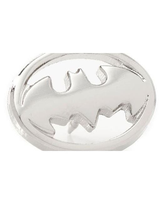 Cufflinks Inc. White Batman Stainless Steel Lapel Pin for men