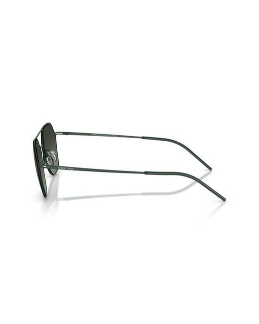 Armani Multicolor 54Mm Square Sunglasses for men