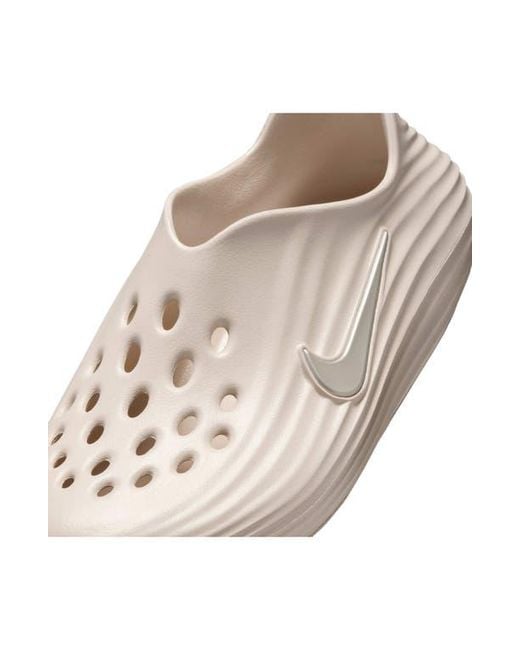 Nike White Reactx Rejuven8 Slip-On