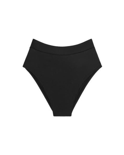 CUUP Black The Highwaist High Cut Modal Briefs