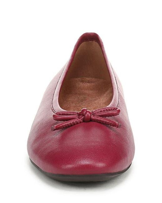 Vionic Red Larissa Ballet Flat