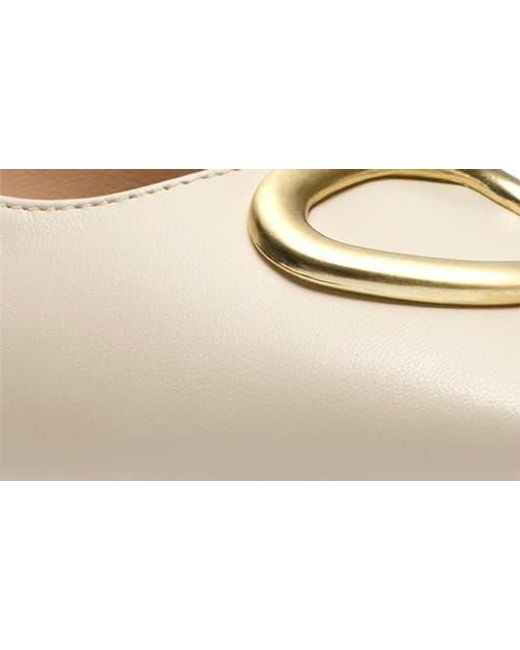 Clarks Natural Fernie Square Toe Slingback Pump