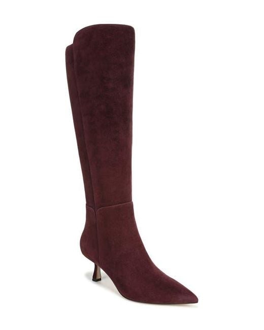 Sam Edelman Red Taylin Knee High Boot