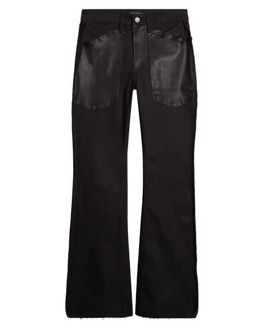 Monfrere Black Inside Out Two-tone Jeans for men