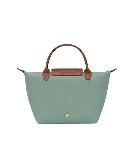 Longchamp Blue Small Le Pliage Original Top Handle Bag
