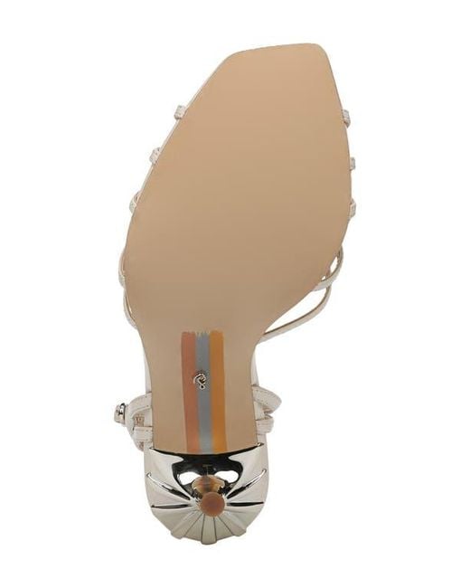 Sam Edelman White Lili Ankle Strap Sandal