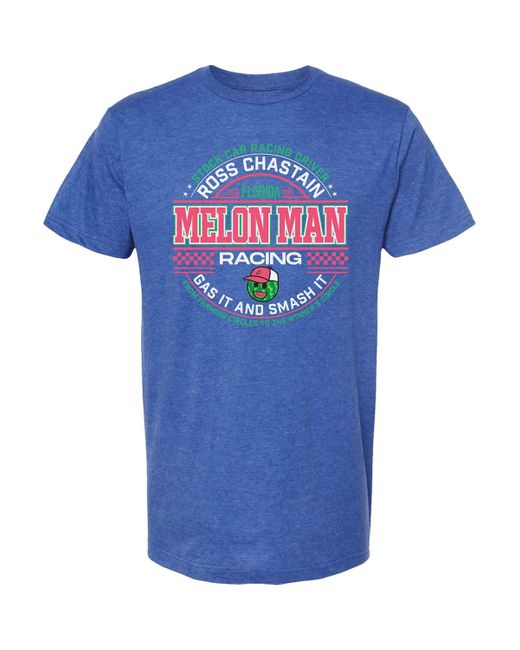 CHECKERED FLAG Blue Sports Ross Chastain Gas It & Smash It T-shirt At Nordstrom for men