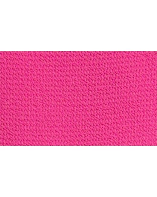 Cece Pink Ruffle Cuff Blouse