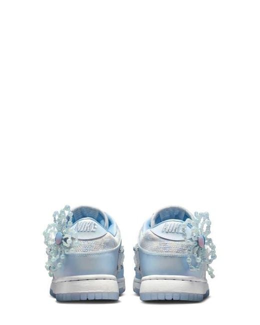 Nike Blue Dunk Low X Susan Fang Basketball Sneaker