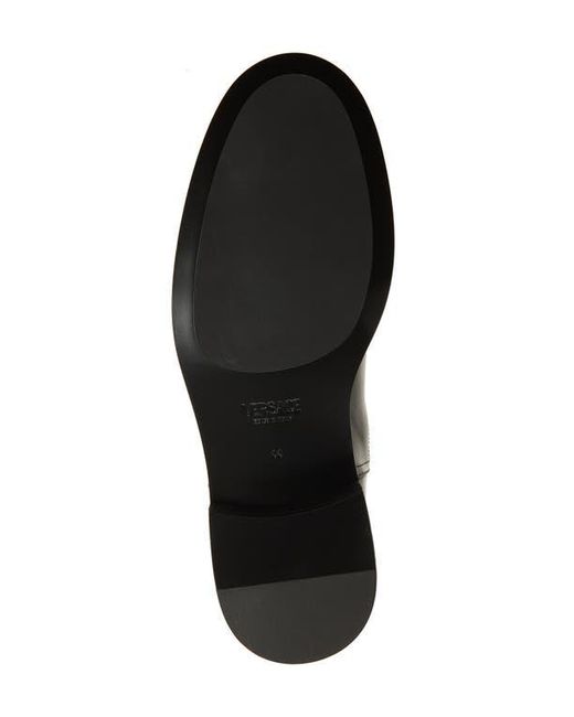Versace Black Vlogo Chelsea Boot for men