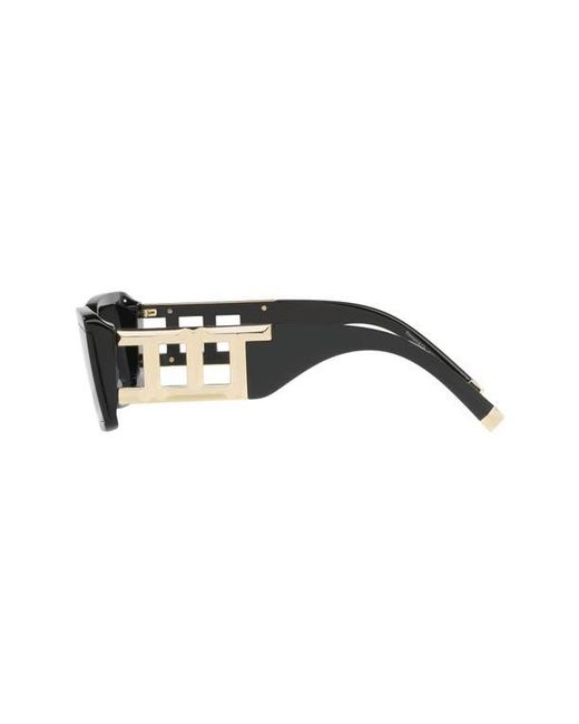Tiffany & Co Black 62Mm Oversize Rectangular Sunglasses
