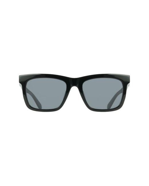 Ferragamo Black 55Mm Gradient Rectangle Sunglasses for men