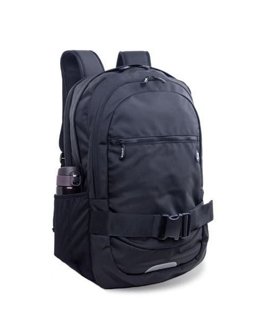 J World Blue Allan Multi-Functional Laptop Backpack