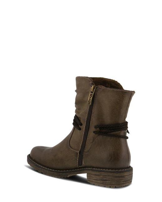 Spring Step Brown Kathie Bootie