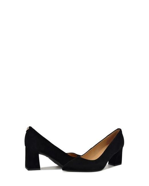 Nine West Black Kalore 9X9 Pointed Toe Pump