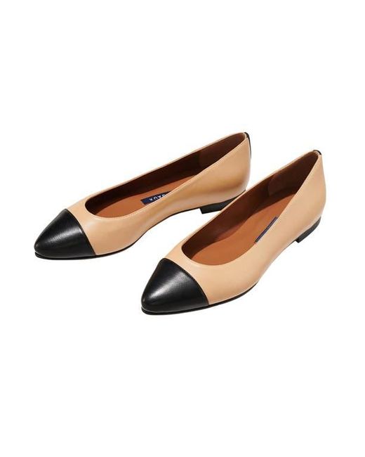 Margaux White The Cap-Toe Pointe