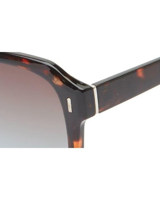 BP. Brown Gradient Square Sunglasses