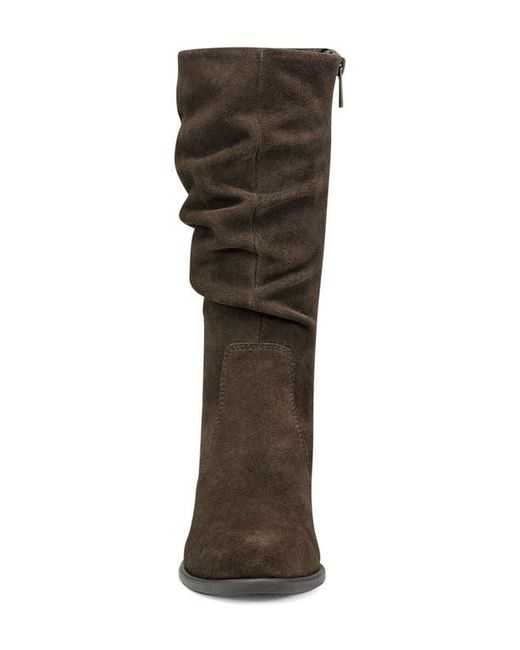 Earth Brown Vine Slouch Boot
