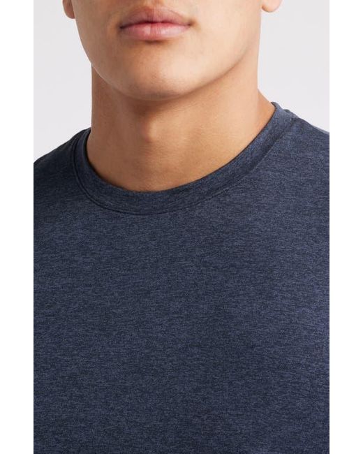 Zella Blue Dynamic Crewneck T-Shirt for men