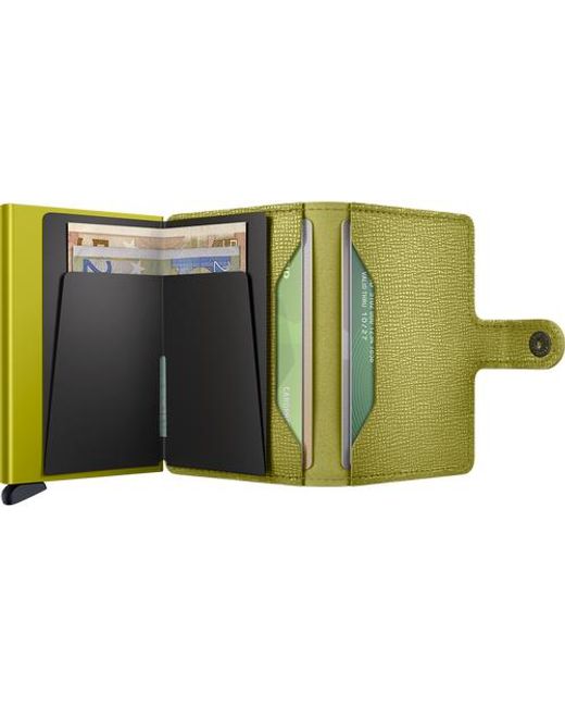 Secrid Green Miniwallet Crisple