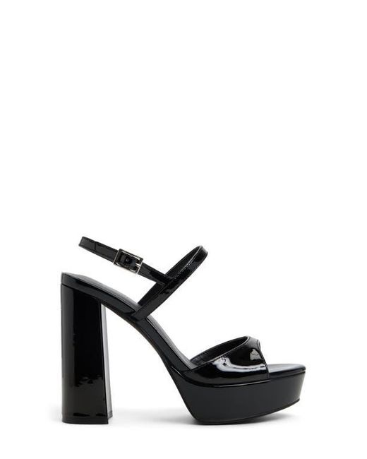 ALDO Black Fiercee Slingback Platform Sandal