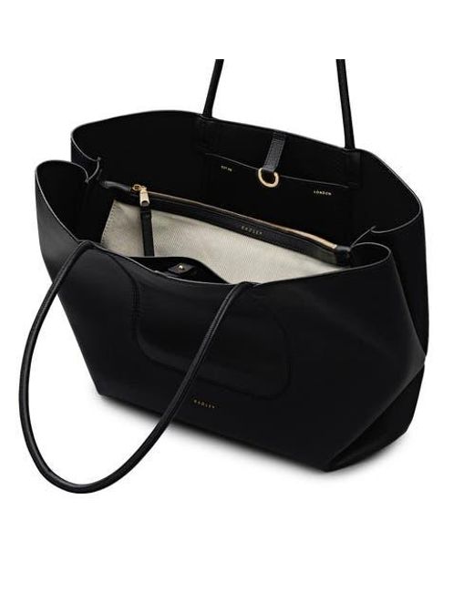 Radley Black The Compton Ziptop Shoulder Bag