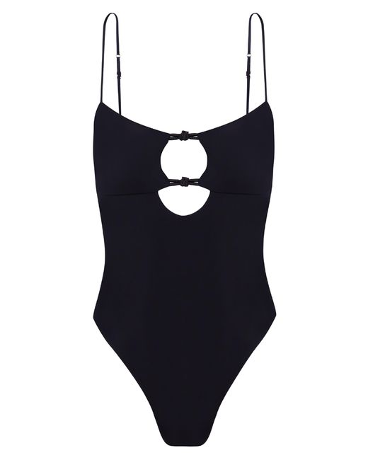 ViX Stella Solid Onepiece Swimsuit in Black Lyst