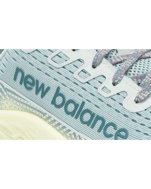 New Balance Blue Fresh Foam X More Trail V3 Sneaker