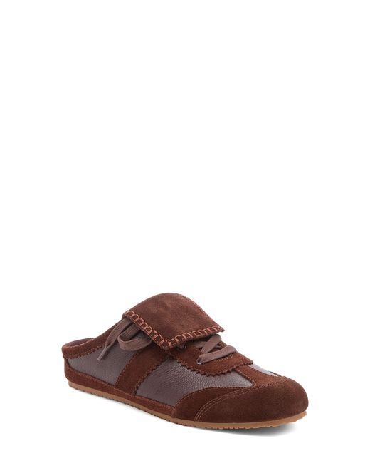 Kelsi Dagger Brooklyn Brown Scotty Flat Mule