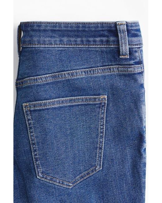 H&M Blue Flared High Jeans