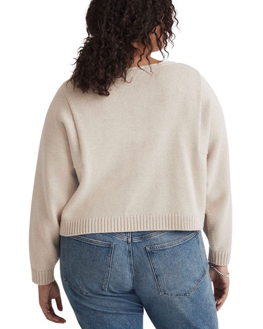 Madewell cotton shop sweater