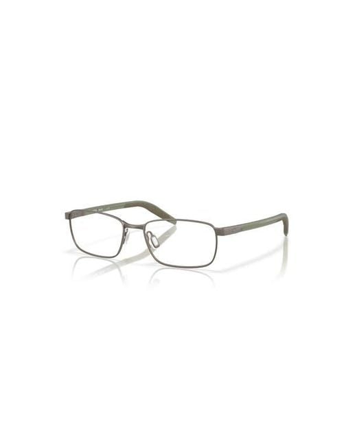 Costa Gray 55Mm Rectangle Optical Glasses for men