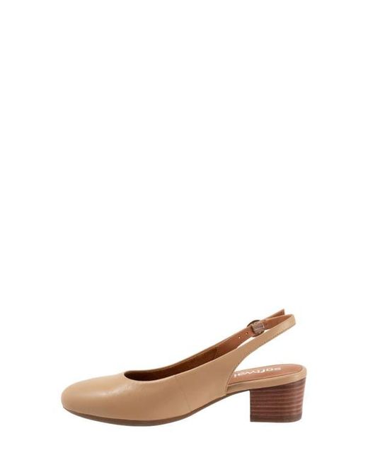 Softwalk® Brown Largo Slingback Pump