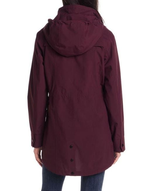 Gallery Purple Hooded Packable Jacket