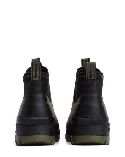 Barbour Black Ridge Wellington Rain Boot for men