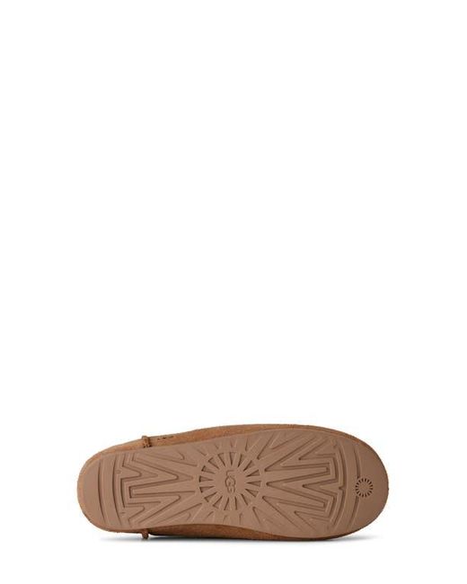 Ugg Brown Elea Waterproof Suede Slipper