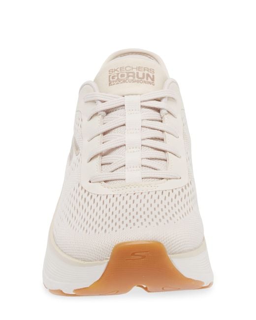 Skechers White Max Cushioning Arch Fit Sneaker