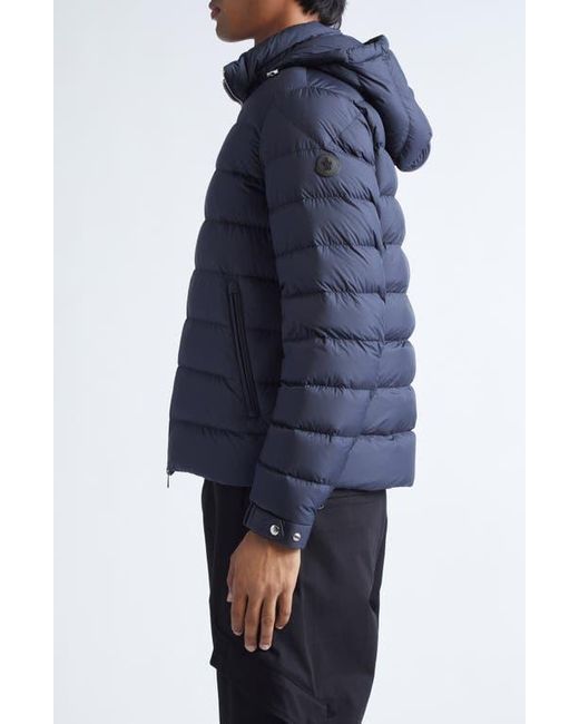Moncler Blue Arneb Down Puffer Jacket With Removable Hood for men