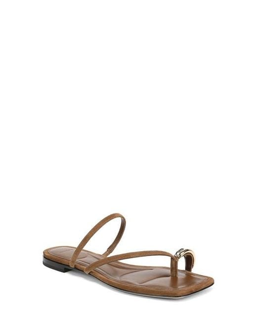 Vince White Polli Toe Loop Sandal
