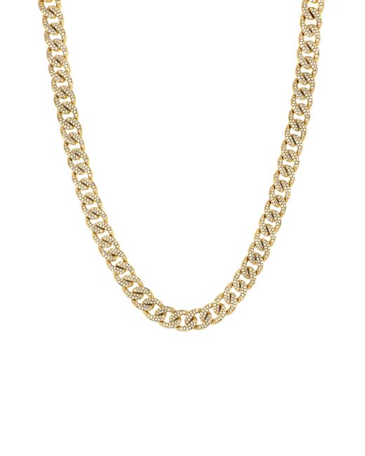 Bony Levy Katharine Pavé Diamond Miami Chain Necklace in Metallic Lyst