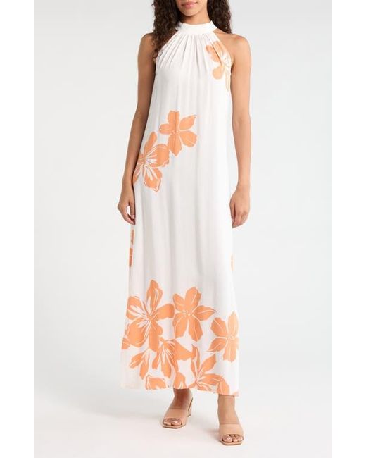long pink maxi dress Pink Multi Floral Maxi Dress - Event Dresses