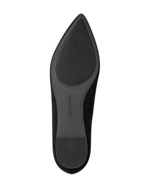 Bandolino Black Starry Pointed Toe Flat